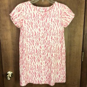 DVF x Gap Kids pink & white twigs dress XXL 14/16